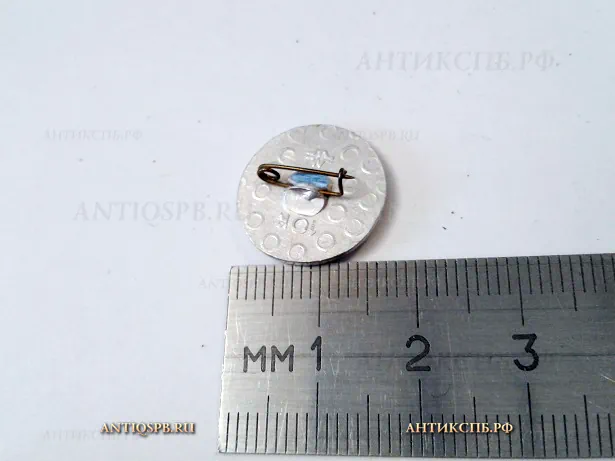 Значок "Хоккей. Вратарь" СССР  Вт. пол. ХХ век №2141